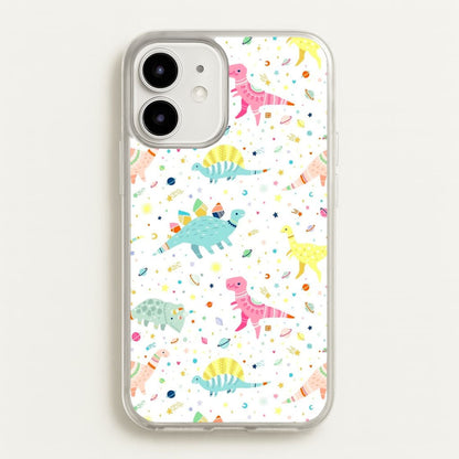Dinosaur Pattern  -  Phone Case for iPhone 12 Mini