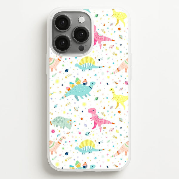 Dinosaur Pattern  -  Phone Case for iPhone 13 Pro Max