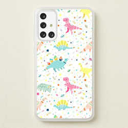 Dinosaur Pattern  -  Phone Case for Galaxy A71