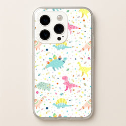 Dinosaur Pattern  -  Phone Case for iPhone 14 Pro