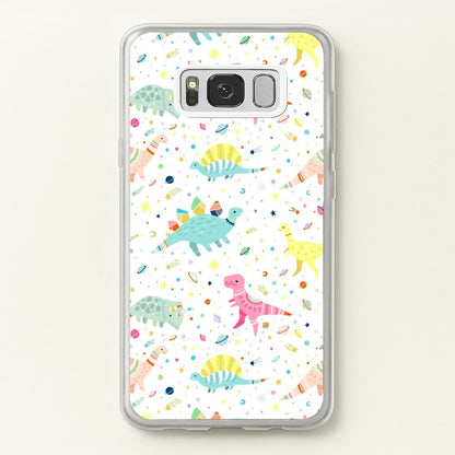 Dinosaur Pattern  -  Phone Case for Galaxy S8 Plus