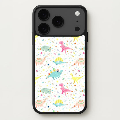 Dinosaur Pattern Phone Case for iPhone 17 Pro Max