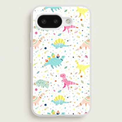 Dinosaur Pattern  -  Phone Case for Google Pixel 9a