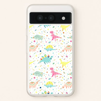 Dinosaur Pattern  -  Phone Case for Google Pixel 8