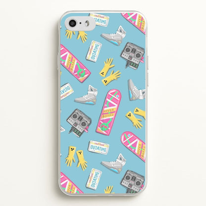 BTTF Pattern  -  Phone Case for iPhone 5 / 5s / SE 2016