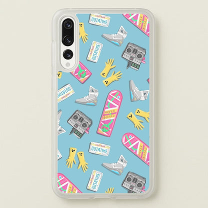 BTTF Pattern  -  Phone Case for Huawei P20 Pro
