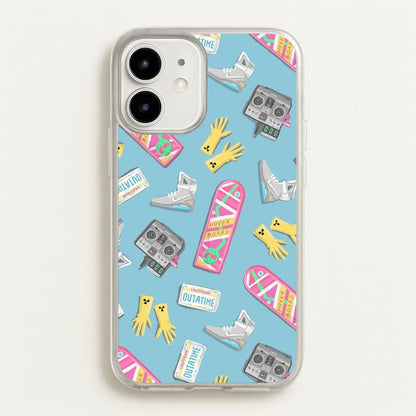 BTTF Pattern  -  Phone Case for iPhone 12 Mini