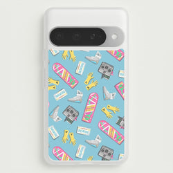 BTTF Pattern Phone Case for Google Pixel 10 Pro XL