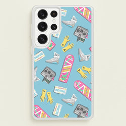 BTTF Pattern  -  Phone Case for Galaxy S22 Ultra