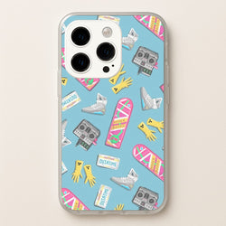 BTTF Pattern  -  Phone Case for iPhone 14 Pro