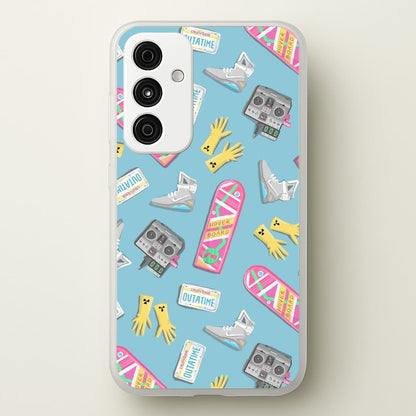 BTTF Pattern  -  Phone Case for Galaxy A35