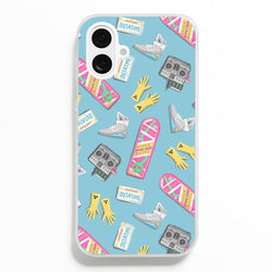 BTTF Pattern  -  Phone Case for iPhone 16 Plus