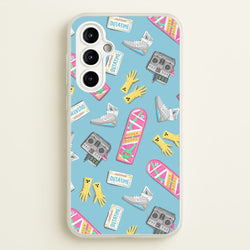 BTTF Pattern  -  Phone Case for Galaxy A54