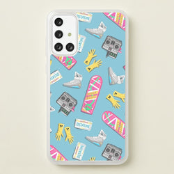 BTTF Pattern  -  Phone Case for Galaxy A71