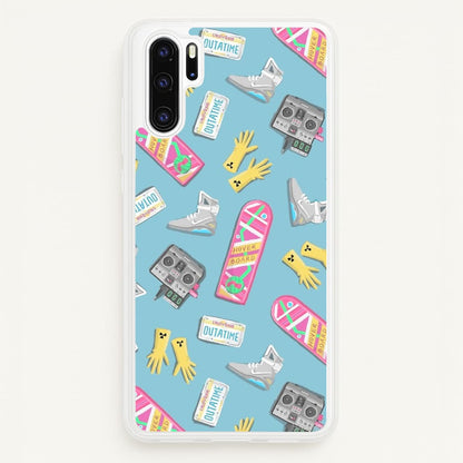 BTTF Pattern  -  Phone Case for Huawei P30 Pro