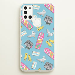 BTTF Pattern  -  Phone Case for Galaxy A21s