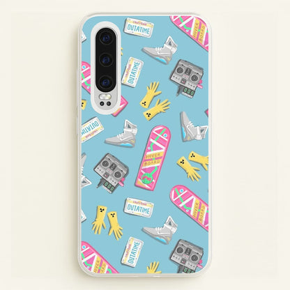 BTTF Pattern  -  Phone Case for Huawei P30