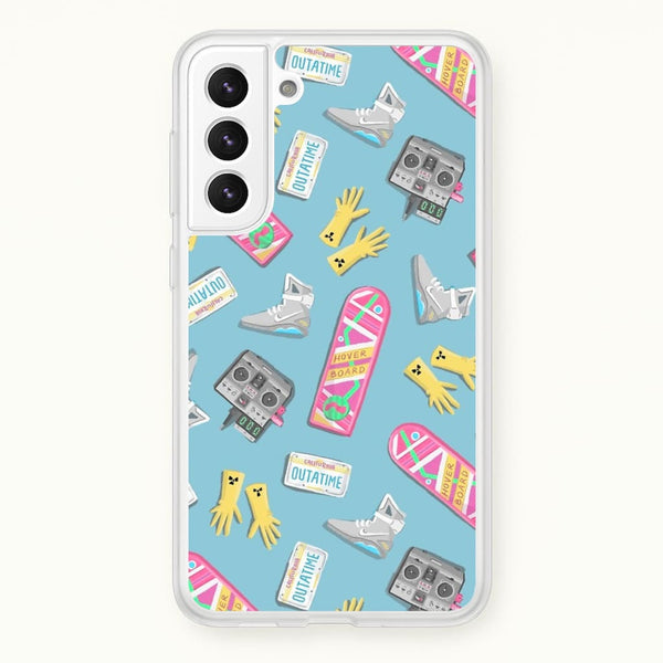 BTTF Pattern  -  Phone Case for Galaxy S22