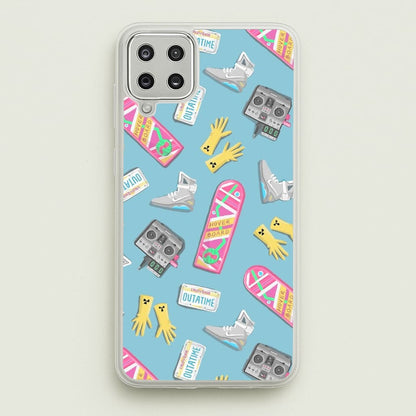 BTTF Pattern  -  Phone Case for Galaxy A12