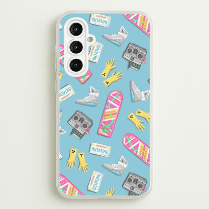 BTTF Pattern  -  Phone Case for Galaxy A16
