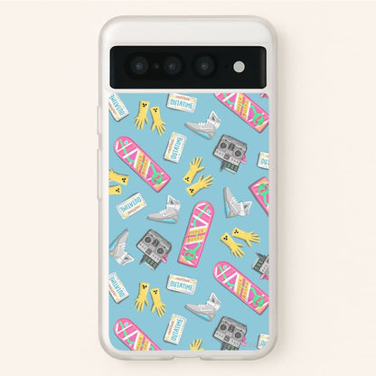 BTTF Pattern  -  Phone Case for Google Pixel 7 Pro