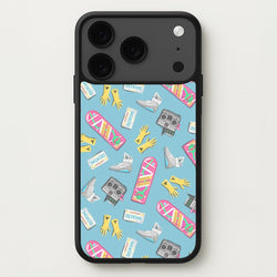 BTTF Pattern Phone Case for iPhone 17 Pro