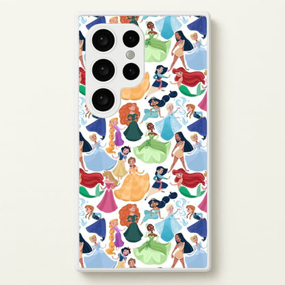 Fairytale Princess Pattern  - Disney Phone Case for Galaxy S24 Ultra