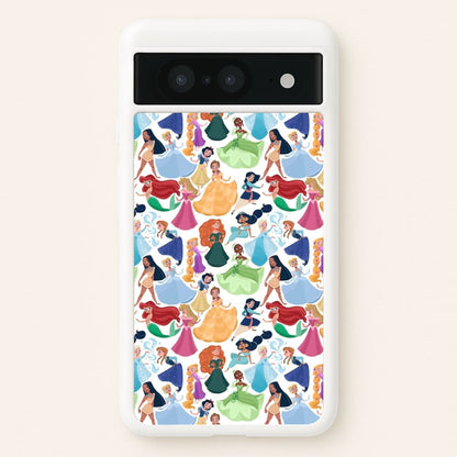 Fairytale Princess Pattern  - Disney Phone Case for Google Pixel 8