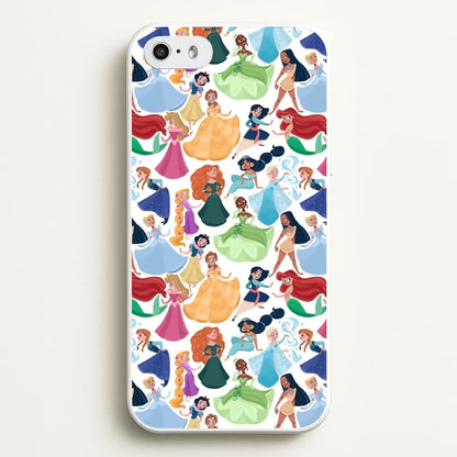 Fairytale Princess Pattern  - Disney Phone Case for iPhone 5 / 5s / SE 2016