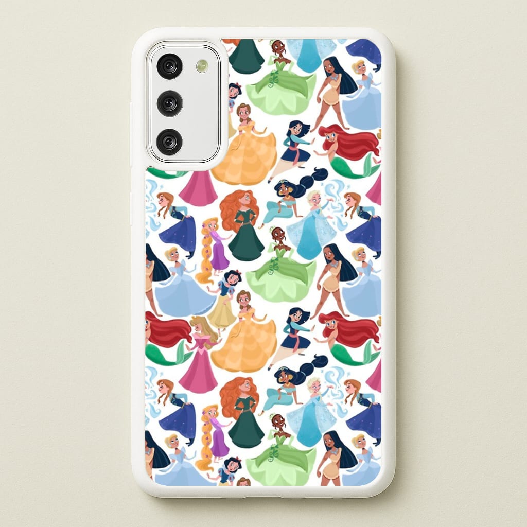 Fairytale Princess Pattern  - Disney Phone Case for Galaxy S20FE