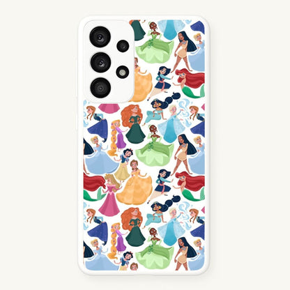 Fairytale Princess Pattern  - Disney Phone Case for Galaxy A53