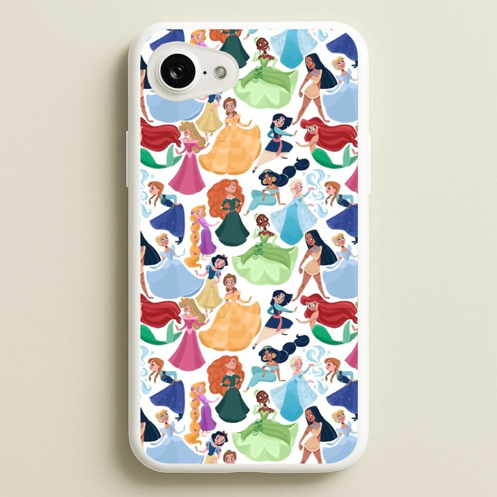 Fairytale Princess Pattern  - Disney Phone Case for iPhone 16e