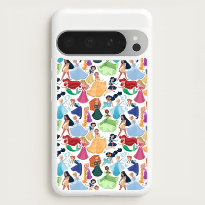 Fairytale Princess Pattern  - Disney Phone Case for Google Pixel 9 Pro XL