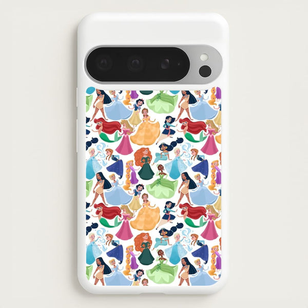 Fairytale Princess Pattern  - Disney Phone Case for Google Pixel 9 Pro XL