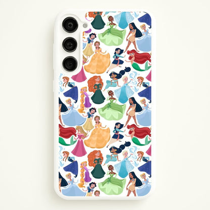 Fairytale Princess Pattern  - Disney Phone Case for Galaxy S23