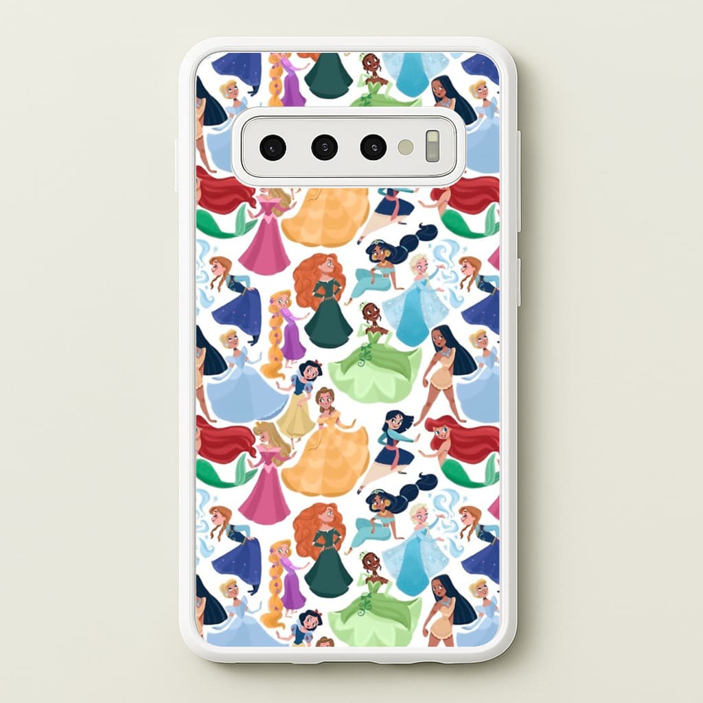 Fairytale Princess Pattern  - Disney Phone Case for Galaxy S10
