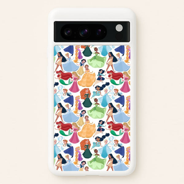 Fairytale Princess Pattern  - Disney Phone Case for Google Pixel 8 Pro