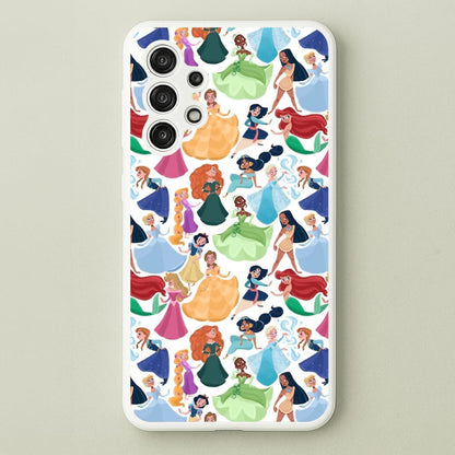 Fairytale Princess Pattern  - Disney Phone Case for Galaxy A13