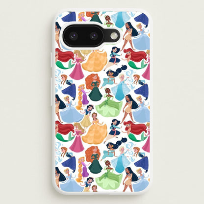 Fairytale Princess Pattern  - Disney Phone Case for Google Pixel 9a