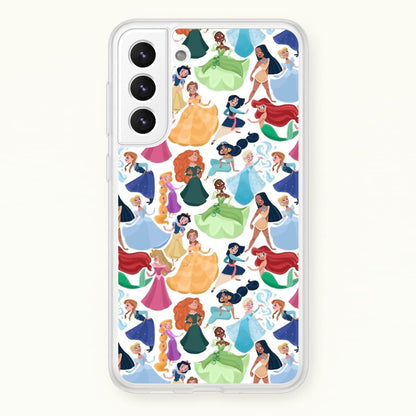 Fairytale Princess Pattern  - Disney Phone Case for Galaxy S22 Plus