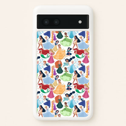 Fairytale Princess Pattern  - Disney Phone Case for Google Pixel 6a