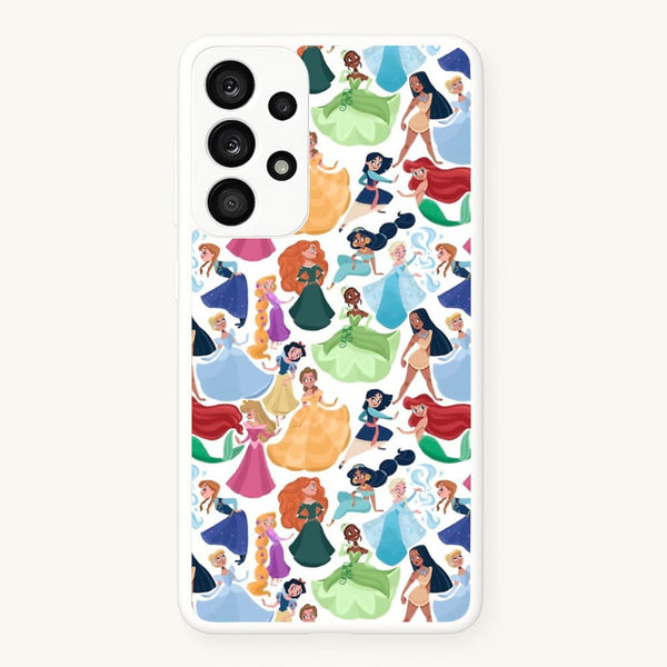 Fairytale Princess Pattern  - Disney Phone Case for Galaxy A33