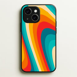 Rainbow Abstract Pattern  - Abstract Patterns Phone Case for iPhone 15 Plus