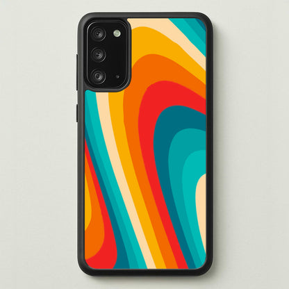 Rainbow Abstract Pattern  - Abstract Patterns Phone Case for Galaxy Note 20