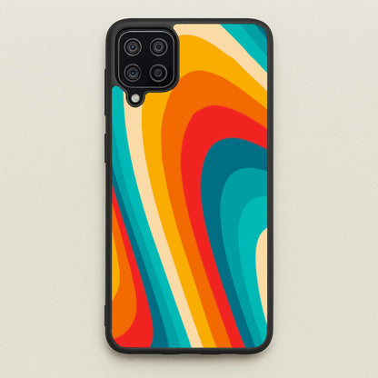 Rainbow Abstract Pattern  - Abstract Patterns Phone Case for Galaxy A12
