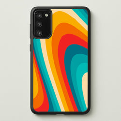 Rainbow Abstract Pattern  - Abstract Patterns Phone Case for Galaxy S20FE