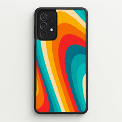 Rainbow Abstract Pattern  - Abstract Patterns Phone Case for Galaxy A52 / A52s