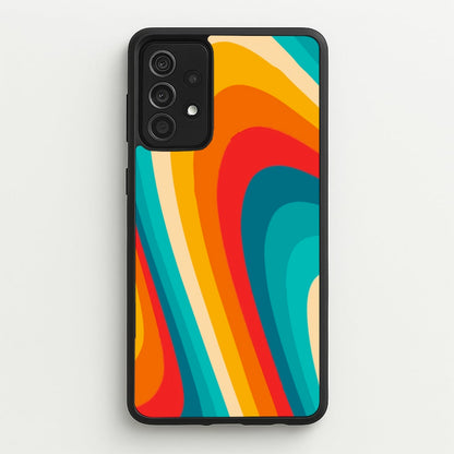 Rainbow Abstract Pattern  - Abstract Patterns Phone Case for Galaxy A52 / A52s