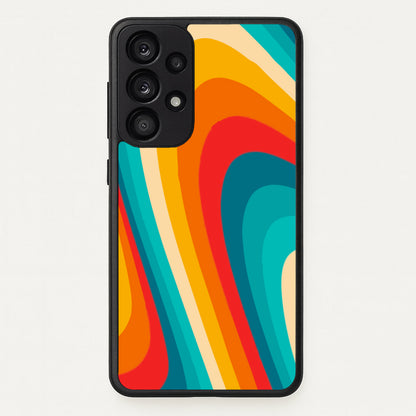 Rainbow Abstract Pattern  - Abstract Patterns Phone Case for Galaxy A53