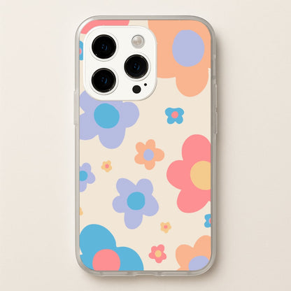 Playful Flower Pattern  -  Phone Case for iPhone 15 Pro Max